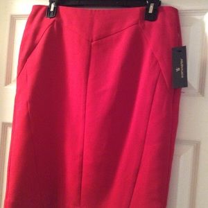 Worthington Cherry Cordial Skirt